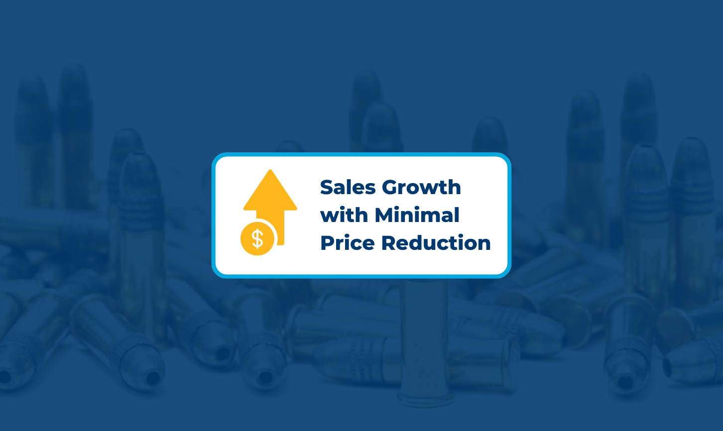 Use Case – Boosting sales with minimal price reductions