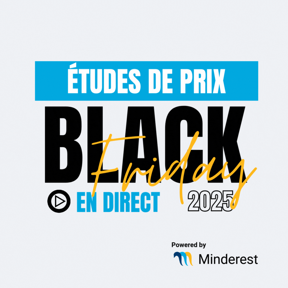 Études de prix du Black Friday 2025 en direct France