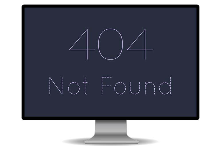  Páginas de error 404
