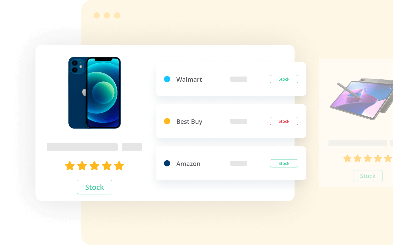 eCommerce digital shelf stock tracking