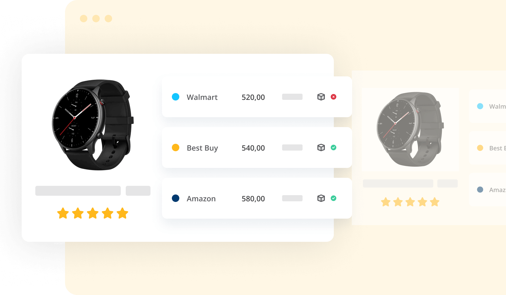 Competitor price tracking tool
