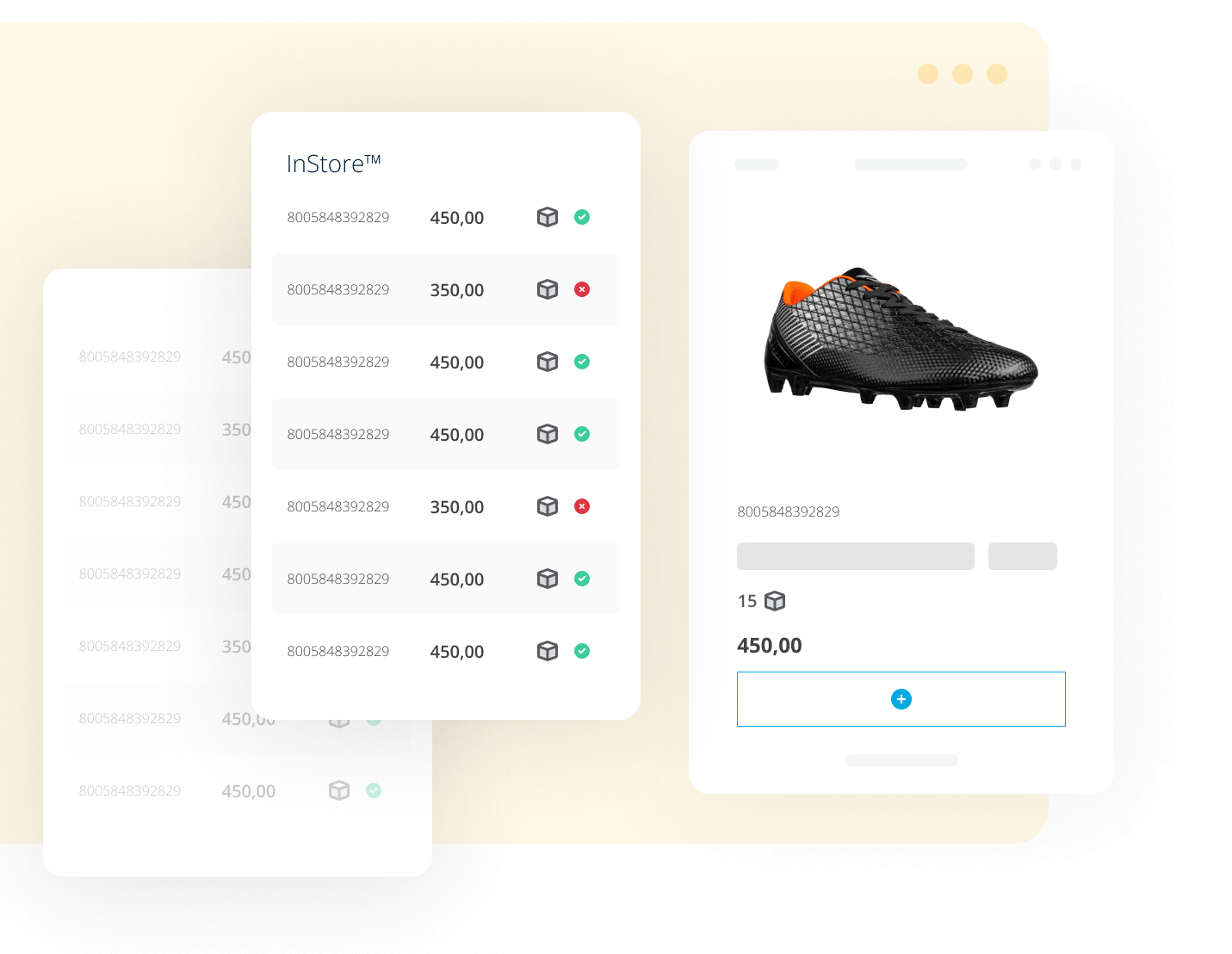 Store price checking app