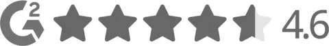 Minderest rated 4.6 out of 5 stars on G2