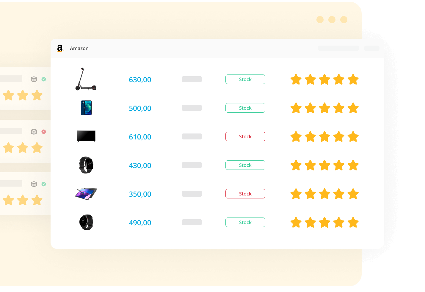 Competitor comparative product sheet monitoring for brands